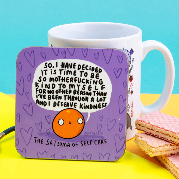 Katie Abey - Satsuma of Self Care Coasters