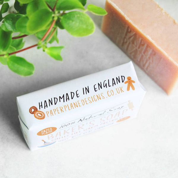 Paper Plane - 100% Natural Vegan Baker's Soap Bar