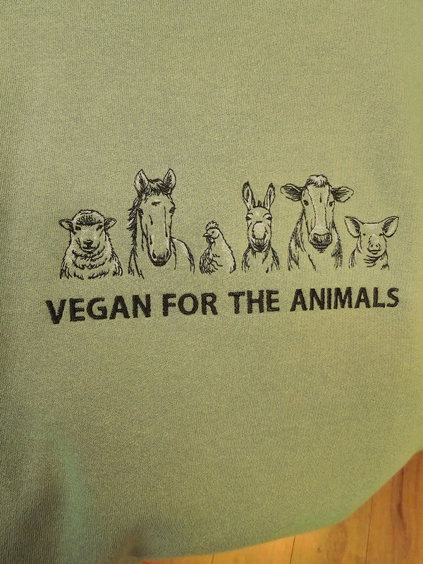 Vegan for the Animals  luxury Sweatshirt