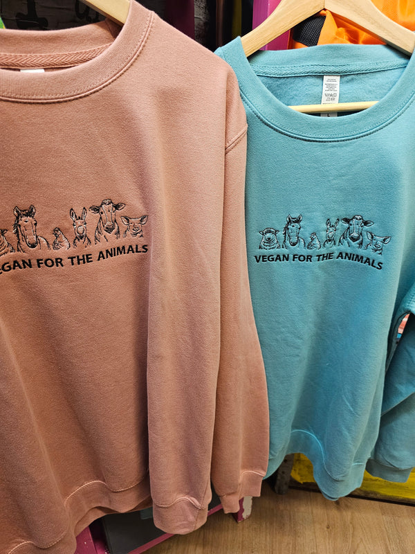 Vegan for the Animals  luxury Sweatshirt