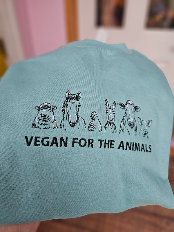 Vegan for the Animals  luxury Sweatshirt