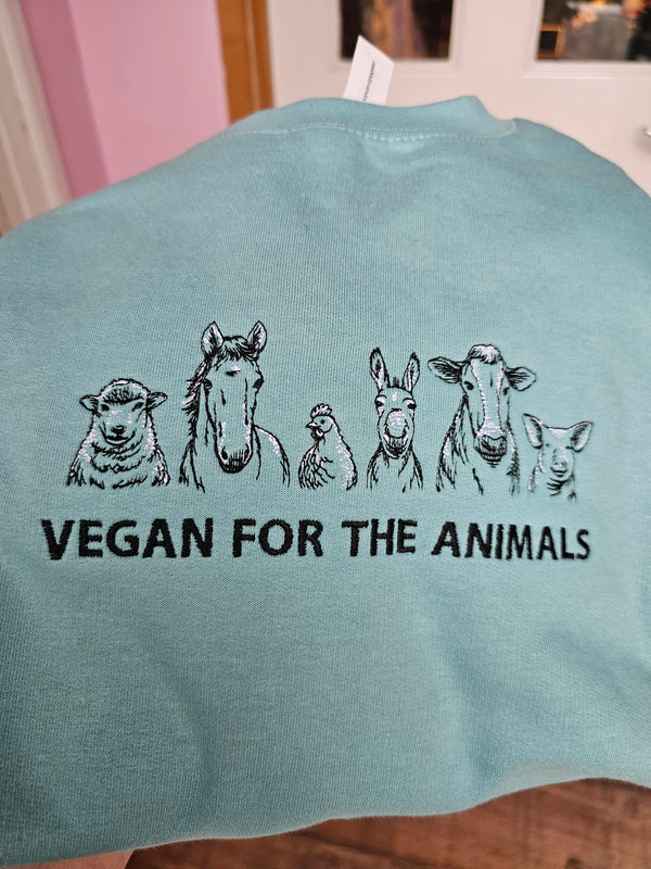 Vegan for the Animals  luxury Sweatshirt