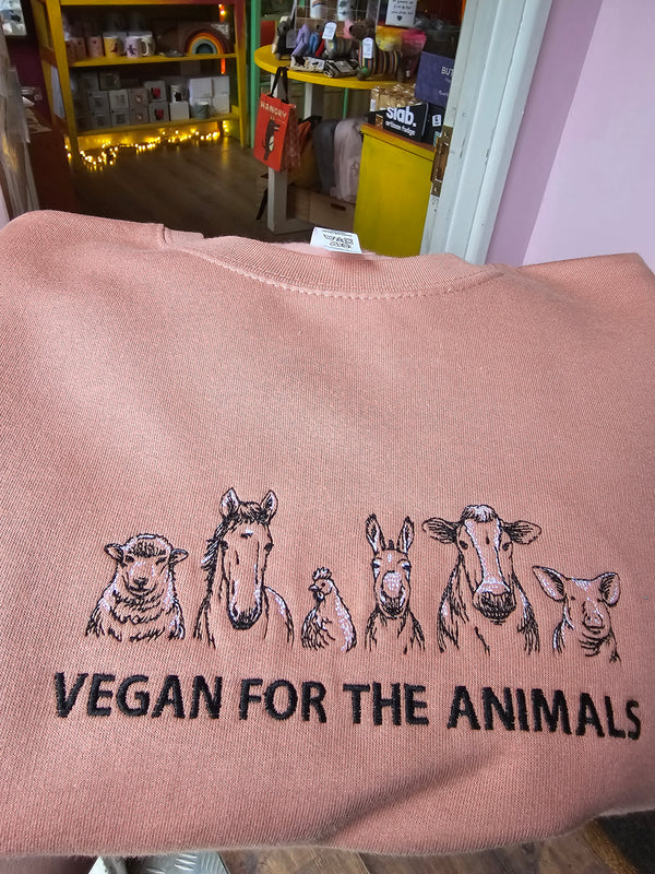 Vegan for the Animals  luxury Sweatshirt