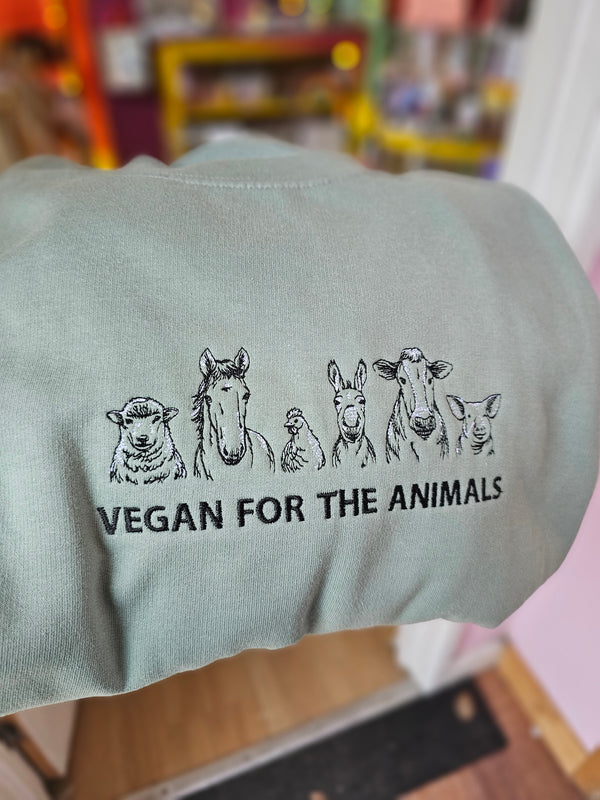 Vegan for the Animals  luxury Sweatshirt