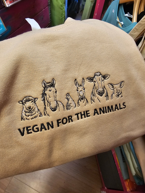 Vegan for the Animals  luxury Sweatshirt