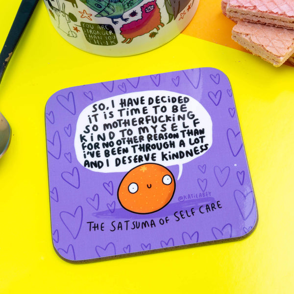 Katie Abey - Satsuma of Self Care Coasters