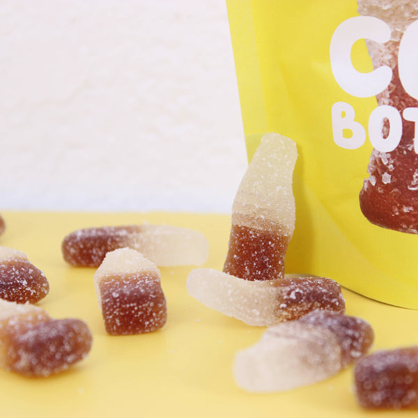 Sweet Lounge - Vegan Fizzy Cola Bottles (Plastic-free) 65g