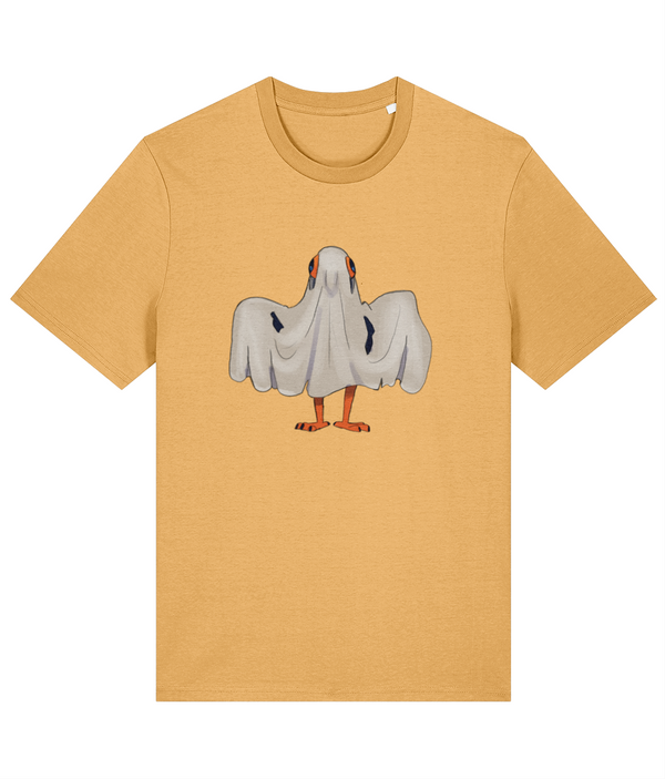 Dave the Pigeon Ghost - Adults premium t - shirt