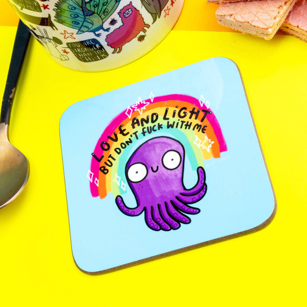 Katie Abey - Love and Light Octopus Coasters