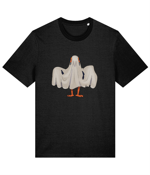 Dave the Pigeon Ghost - Adults premium t - shirt