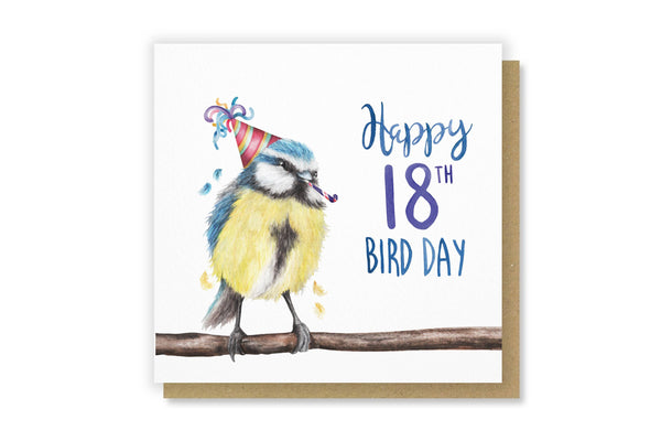 Citrus Bunn - Happy 18th Birthday Pun Greetings Card