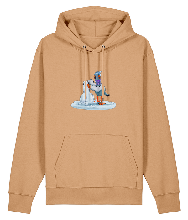 Dave and the snowbird - Premium Hoodie - Adults