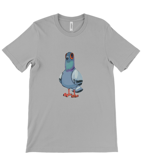 Ellen S Artwork Pigeon Unisex Budget T-shirt