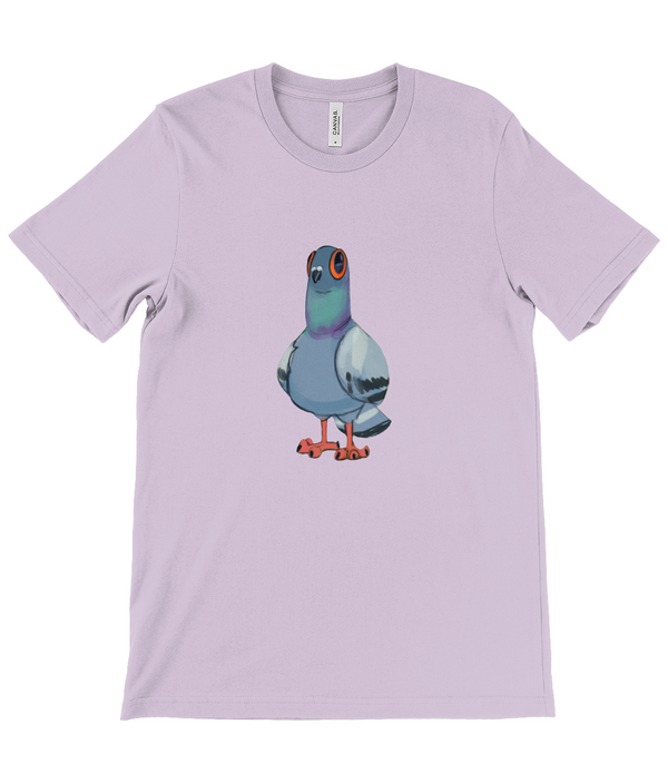 Ellen S Artwork Pigeon Unisex Budget T-shirt