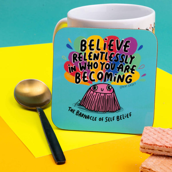 Katie Abey - 5 x Barnacle of Self Belief Coasters