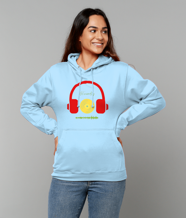 B friendly Adults Hoodie