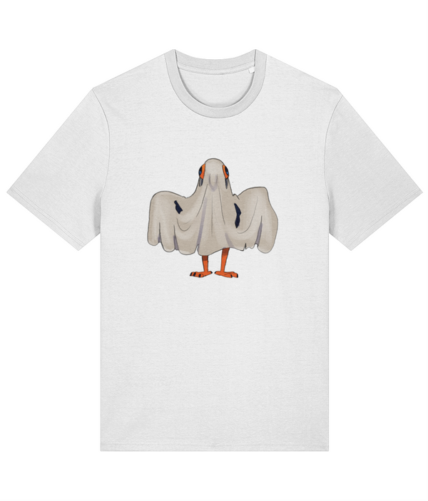 Dave the Pigeon Ghost - Adults premium t - shirt