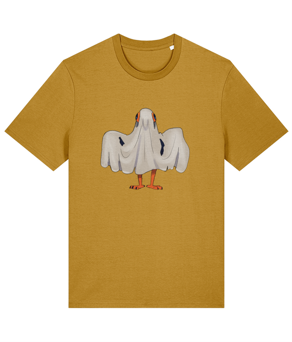 Dave the Pigeon Ghost - Adults premium t - shirt