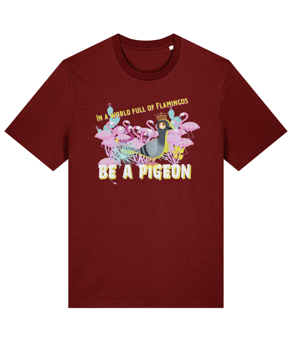 Be a pigeon Premium Adults unisex t shirt (2024 edition)