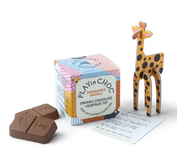 Playin Choc Endangered Animals  Toy Choc Boxes