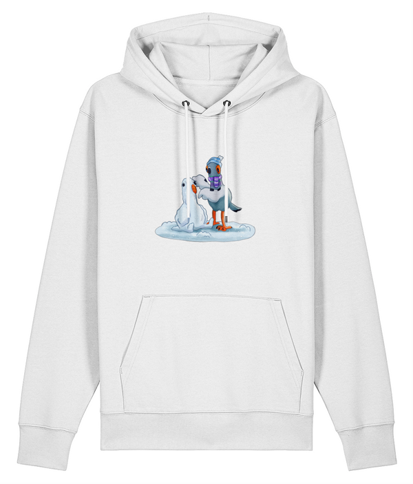 Dave and the snowbird - Premium Hoodie - Adults