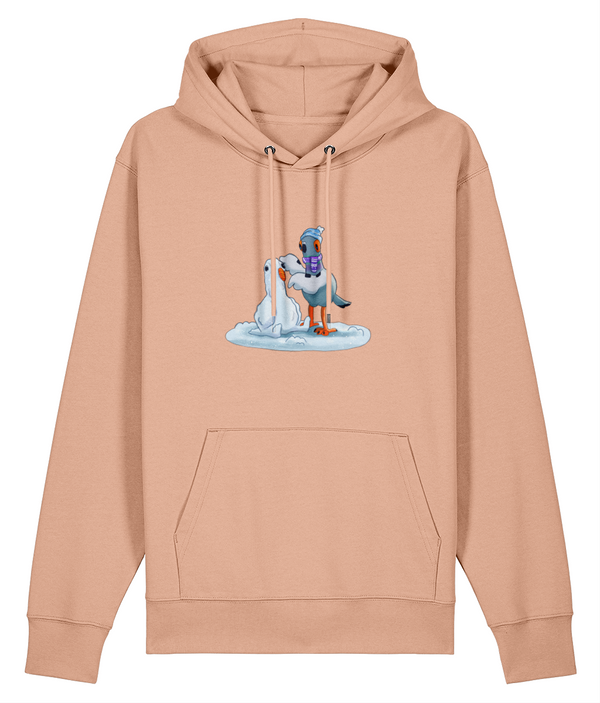 Dave and the snowbird - Premium Hoodie - Adults