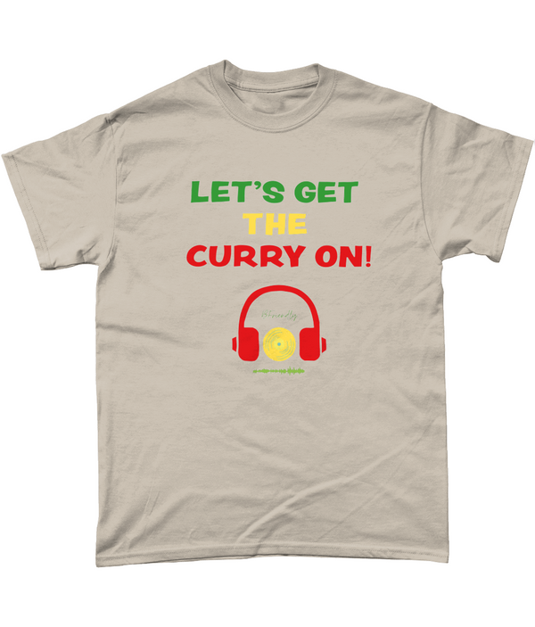 B Friendly Let's get the curry on Budget T-shirt