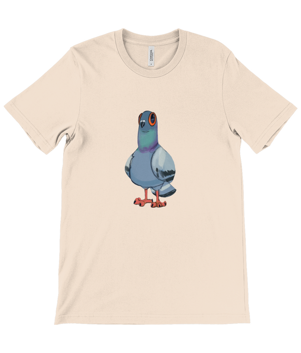 Ellen S Artwork Pigeon Unisex Budget T-shirt