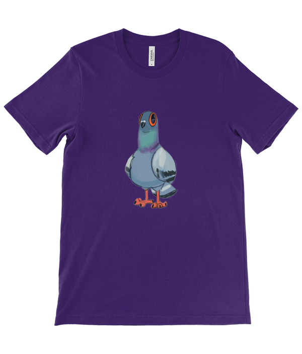 Ellen S Artwork Pigeon Unisex Budget T-shirt