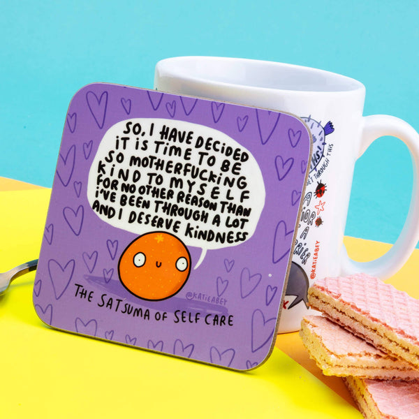 Katie Abey - Satsuma of Self Care Coasters