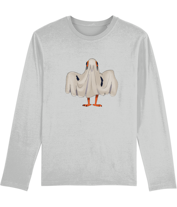 Dave the pigeon ghost - Adults long sleeve premium T-shirt