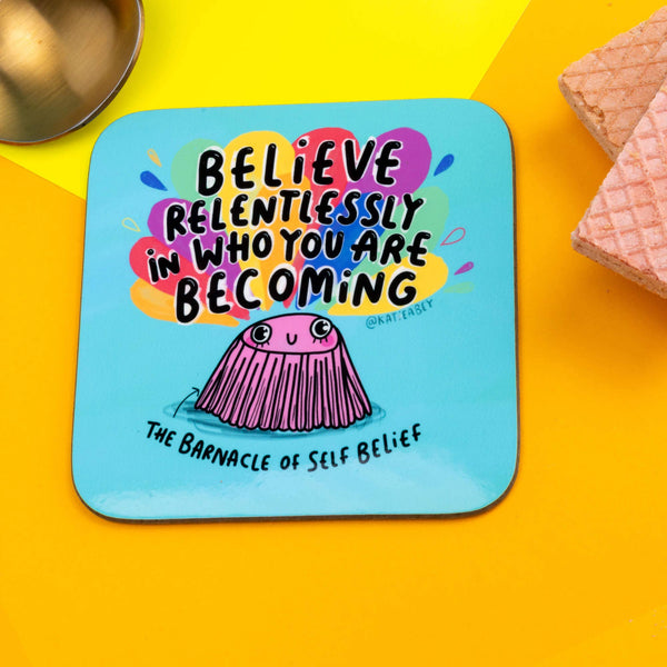 Katie Abey - 5 x Barnacle of Self Belief Coasters