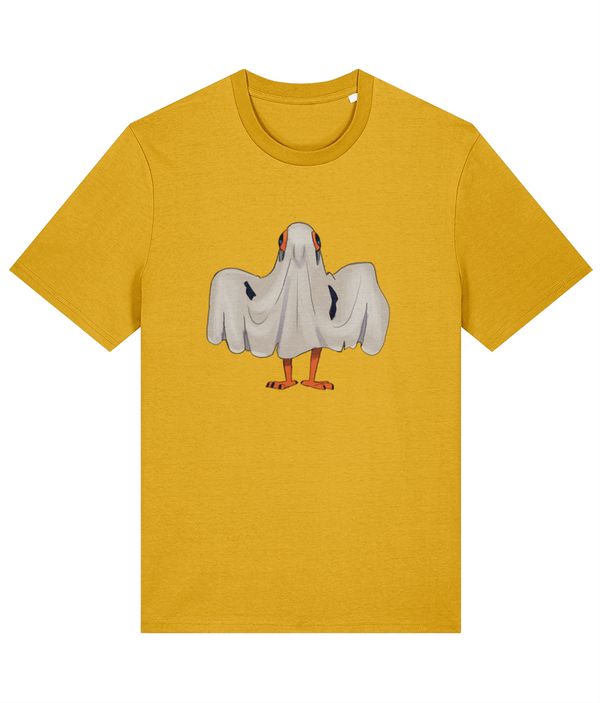 Dave the Pigeon Ghost - Adults premium t - shirt