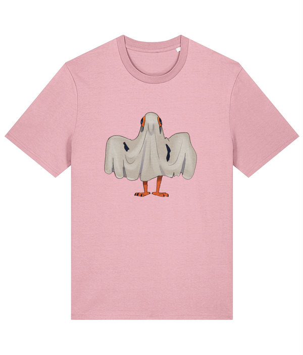 Dave the Pigeon Ghost - Adults premium t - shirt