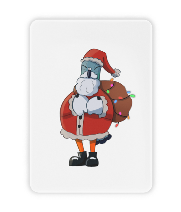 Santa Dave Fridge Magnet