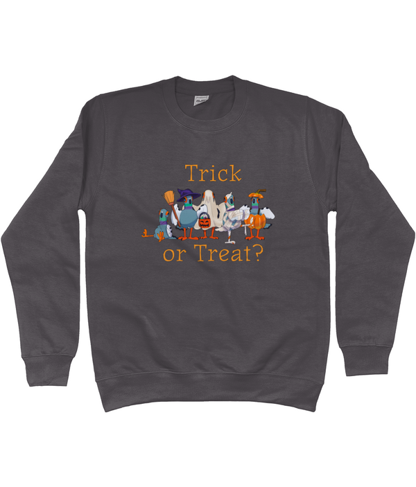 Kids Sweatshirt trick or treat - Daves crew