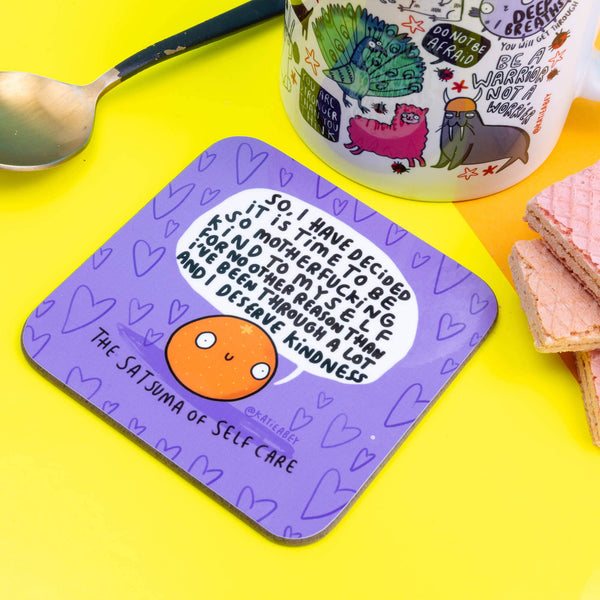 Katie Abey - Satsuma of Self Care Coasters