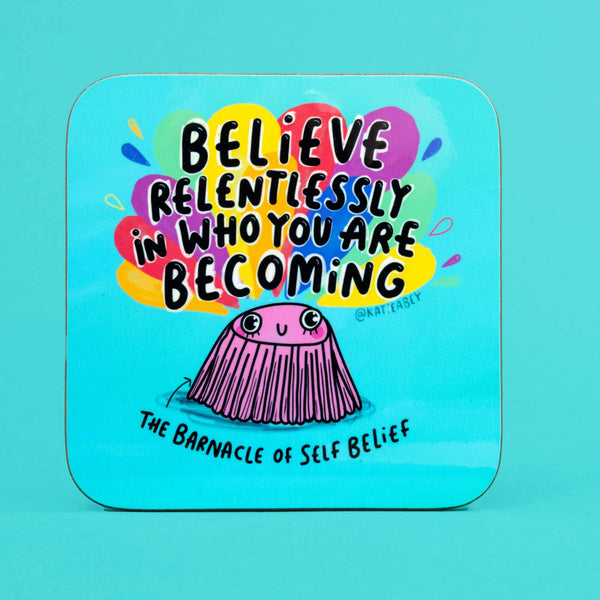 Katie Abey - 5 x Barnacle of Self Belief Coasters