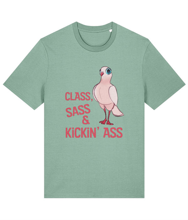 Ellen S Artwork Class sass kickin ass Adults Premium T-shirt