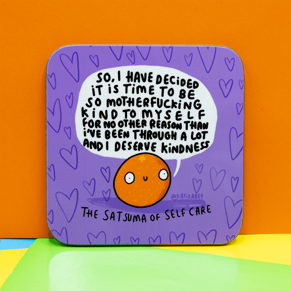 Katie Abey - Satsuma of Self Care Coasters