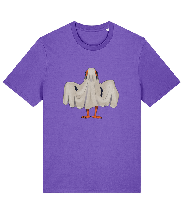 Dave the Pigeon Ghost - Adults premium t - shirt