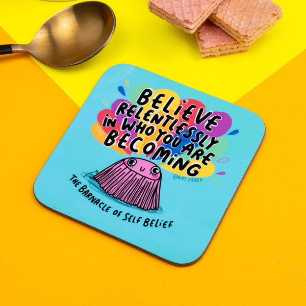 Katie Abey - 5 x Barnacle of Self Belief Coasters