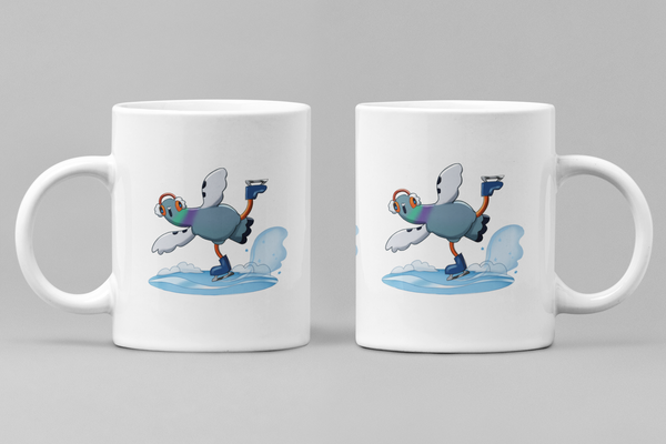 Skating Dave Mug