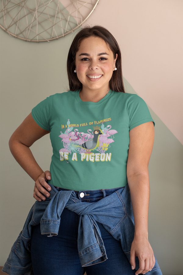 Be a pigeon Premium Adults unisex t shirt (2024 edition)