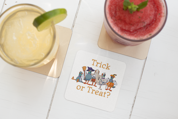 Trick or treat coaster