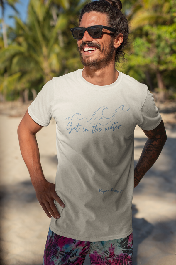 Get in the Water - Vegan Queen V - Adults Unisex Tee